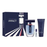 Set Tommy Hilfiger: Impact, Eau De Toilette, For Men, 50 ml + Impact, Eau De Toilette, For Men, 4 ml + Impact, Shower Gel, Body, 100 ml