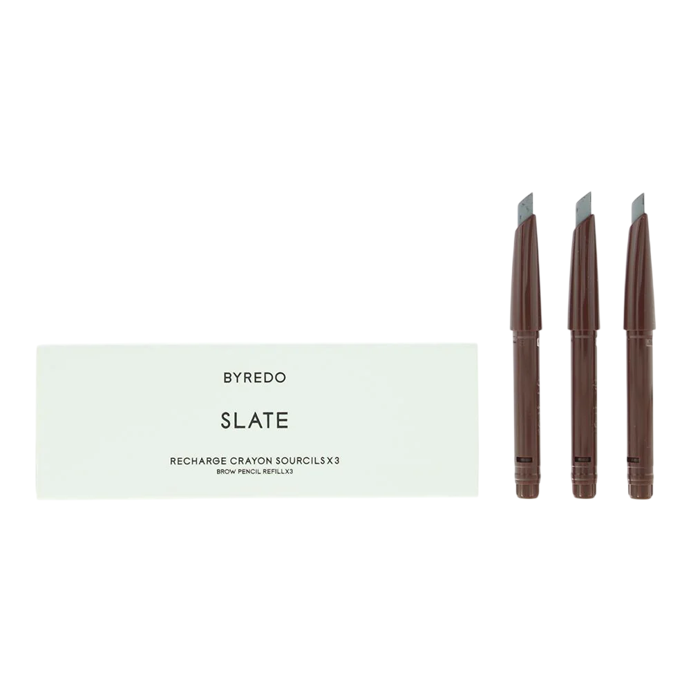 set-trio-byredo-all-in-one-eyebrow-cream-pencil-brush-2-in-1-05-slate-3-pcs-0-25-g-1777974653 Set Trio, Byredo, All-In-One, Wenkbrauwcrèmepotlood, 05, Lei, Hervullen, 3 st, 0.25 g - Afbeelding 1