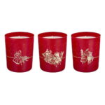 Set Trio, Parfums de Marly, Festive Spiced Delight, Woody & Spicy, Geurkaars, 3 st, 75 g