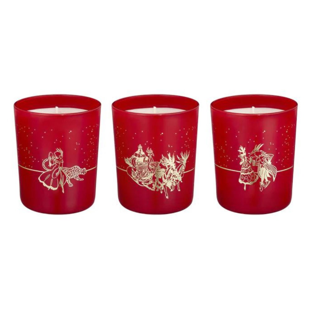 xr:d:DAF0LR2jeMY:41,j:8378231232452387702,t:23112218 Set Trio, Parfums de Marly, Festive Spiced Delight, Woody & Spicy, Geurkaars, 3 st, 75 g - Afbeelding 1