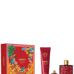 Set Versace: Eros Flame, Eau De Parfum, For Men, 100 ml + Eros Flame, Shower Gel, 150 ml + Eros Flame, Eau De Parfum, For Men, 5 ml