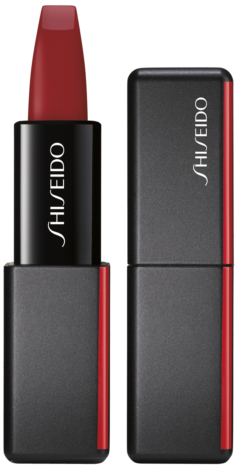 shiseido-modernmatte-powder-lipstick-516-exotic-red-4-g-0-729238147928-1672900722 Shiseido, Modern Matte Powder, Mat, Crèmelippenstift, 516, Exotisch rood, 4 g - Afbeelding 1