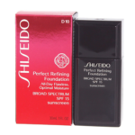 Shiseido, Perfect Refining, Hydraterend, Vloeibare foundation, D10, Goudbruin, SPF 15, 30 ml