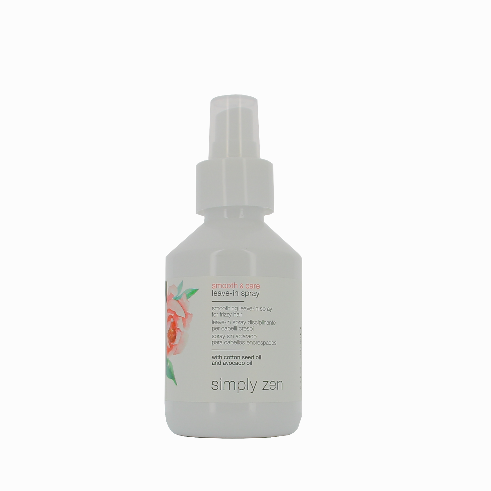 simply-zen-smooth-care-hair-spray-treatment-for-nourishing-150-ml-1684480522 Simply Zen, Smooth & Care, Haarlak behandeling, Voor voeding, 150 ml - Afbeelding 1