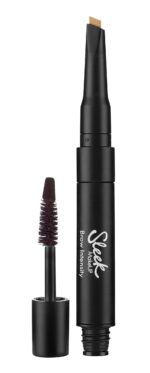 Sleek MakeUP, Brow Intensity, Mascara & Highlighter 2-in-1, Donker + Goud, 3 ml