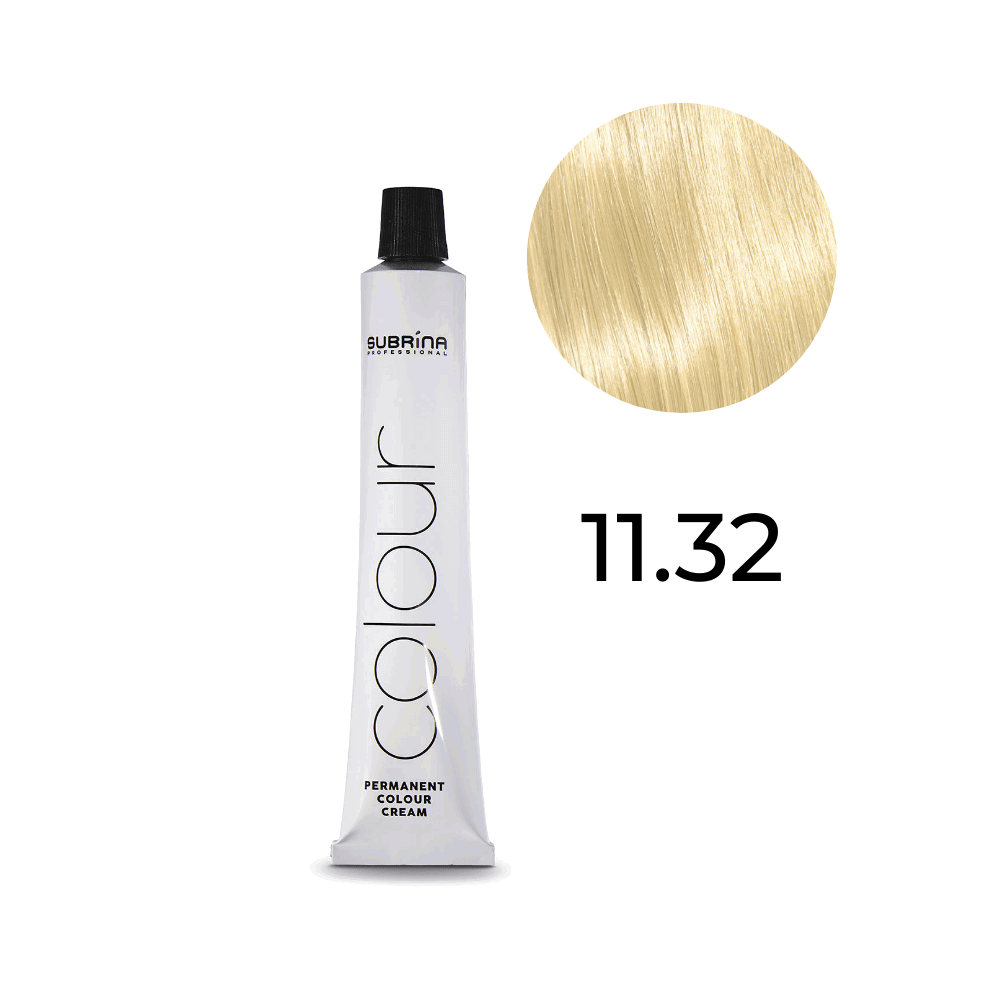 subrina-professional-essential-colour-permanent-hair-dye-11-32-100-ml-1676803132 Subrina Professional, Essential Colour, Permanente haarkleuring, 11/32 , 100 ml - Afbeelding 1