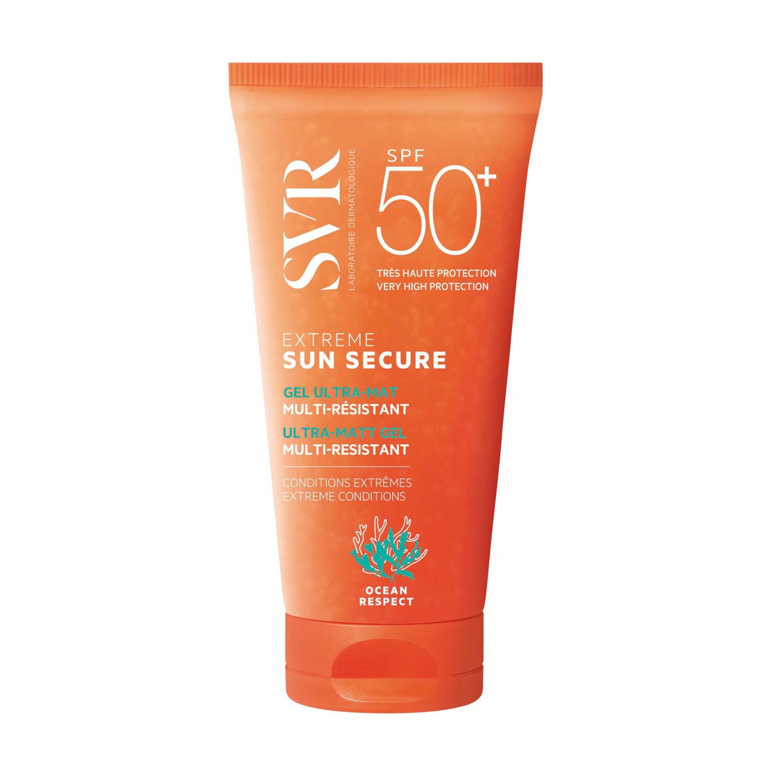 svr-sun-secure-extreme-sun-protection-sunscreen-gel-for-face-spf-50-50-ml-1755763813 SVR, Sun Secure Extreme, Zonbescherming, Zonnebrandgel, Voor gezicht, SPF 50+, 50 ml - Afbeelding 1