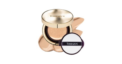 Terrazen, Perfect Finish Cushion, Stralende afwerking, Crème foundation, 23, SPF 50+, 15 g