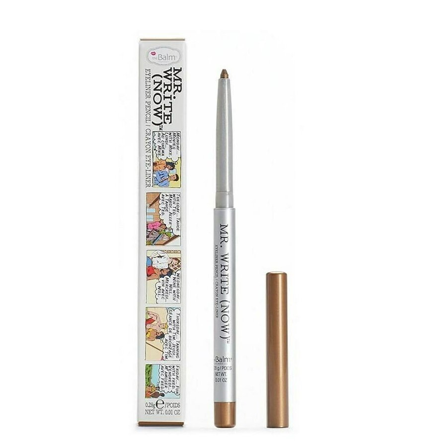 the-balm-mr-write-now-retractable-gel-pencil-eyeliner-jac-bronze-0-28-g-0-681619805028-1672831696 The Balm, Mr.Write(Now), Precisie, Gel potlood eyeliner, Jac Bronze, 0.28 g - Afbeelding 1