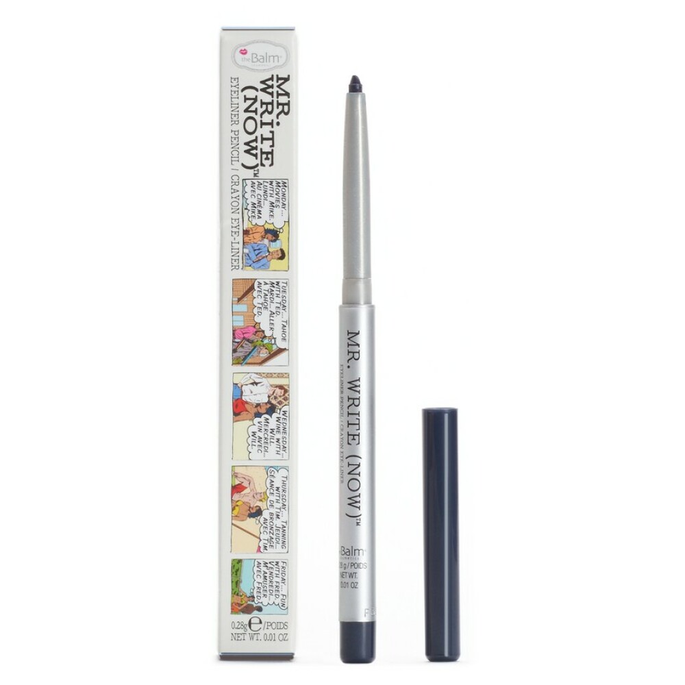 the-balm-mr-write-now-retractable-gel-pencil-eyeliner-raj-navy-0-28-g-1675178675 The Balm, Mr.Write(Now), Precisie, Gel potlood eyeliner, Raj marine, 0.28 g - Afbeelding 1