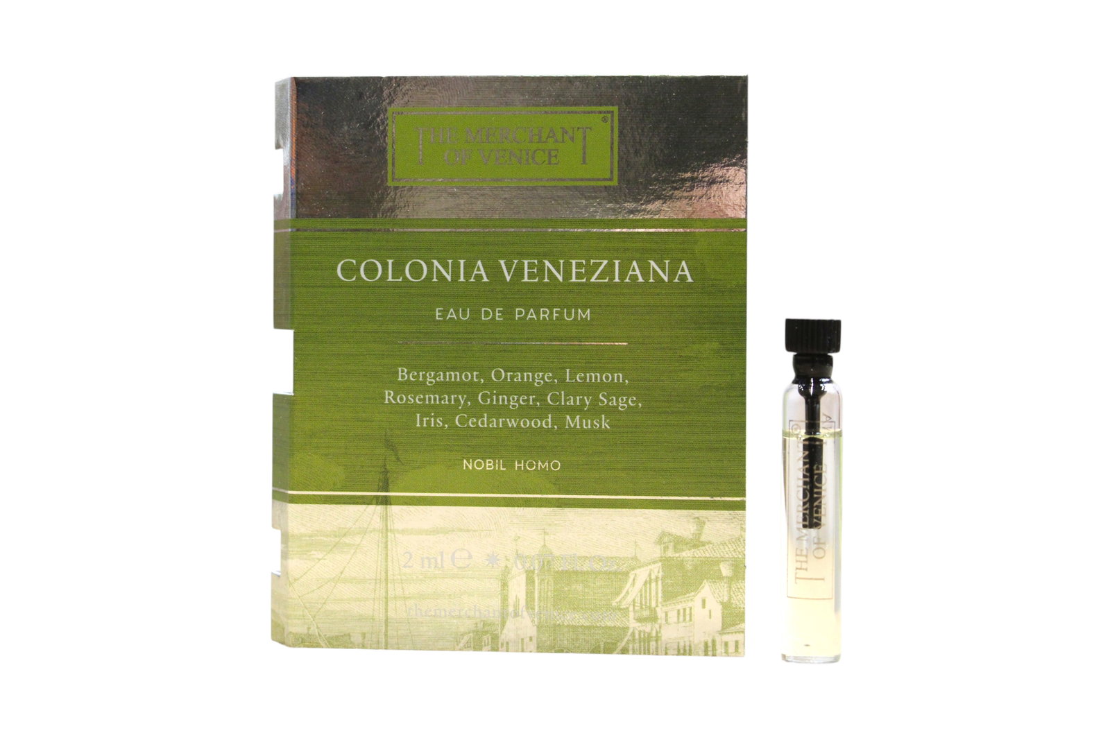 the-merchant-of-venice-colonia-veneziana-eau-de-parfum-for-men-2-ml-vial-1782197835 The Merchant Of Venice, Colonia Veneziana, Parfumwater, Voor mannen, 2 ml Flesje - Afbeelding 1