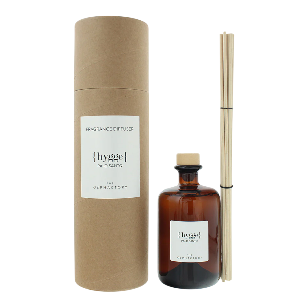 the-olphactory-hygge-palo-santo-fragrance-sticks-aroma-reed-diffuser-500-ml-1776494868 The Olphactory, Hygge Palo Santo, Geurstokjes, Geurstokjes, 500 ml - Afbeelding 1