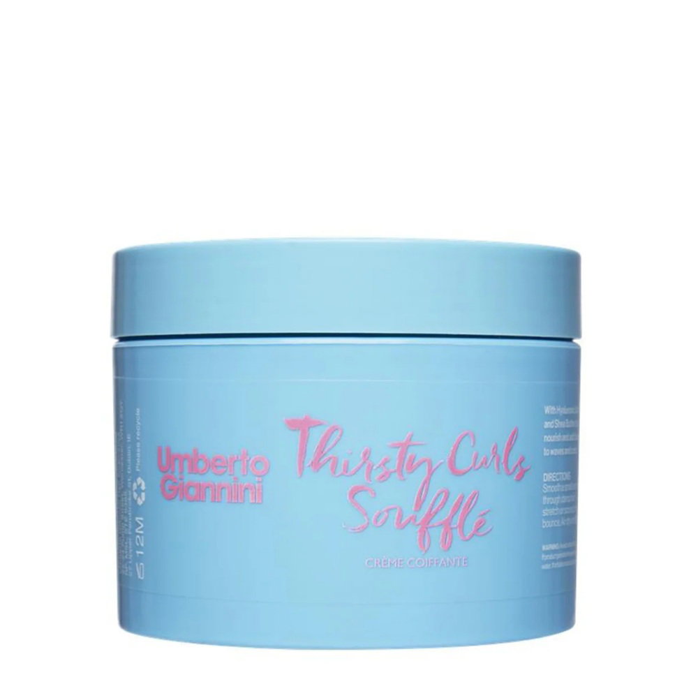 Untitled design - 67 Umberto Giannini, Thirsty Curls, Leave-in crèmebehandeling voor haar, Hydrating & Defining, 300 ml - Afbeelding 1