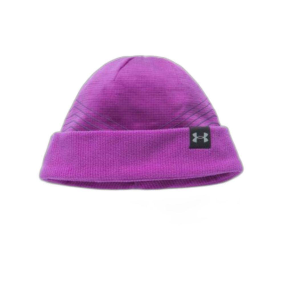 under-armour-under-armour-beanie-purple-one-size-for-women-1681374205 Under Armour, Under Armour, Textielmuts, Paars, Eén maat, Voor vrouwen - Afbeelding 1