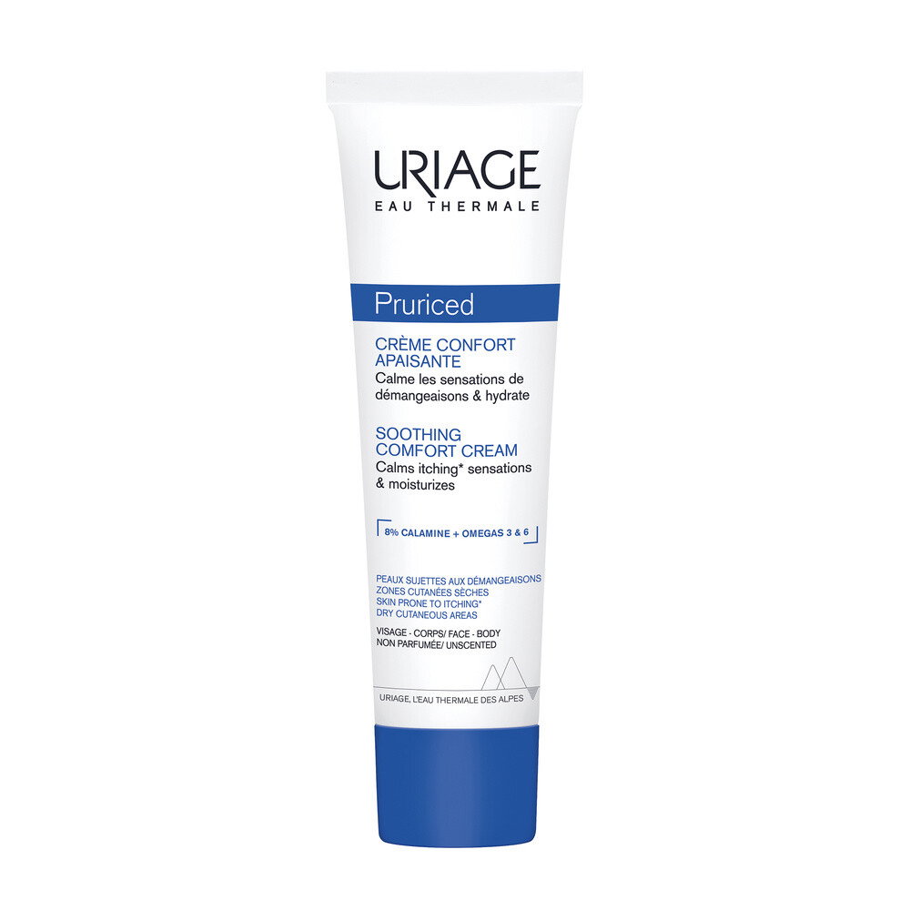 uriage-pruriced-calming-cream-for-face-100-ml-1755850752 Uriage, Pruriced, Kalmerend, Room, Voor gezicht, 100 ml - Afbeelding 1