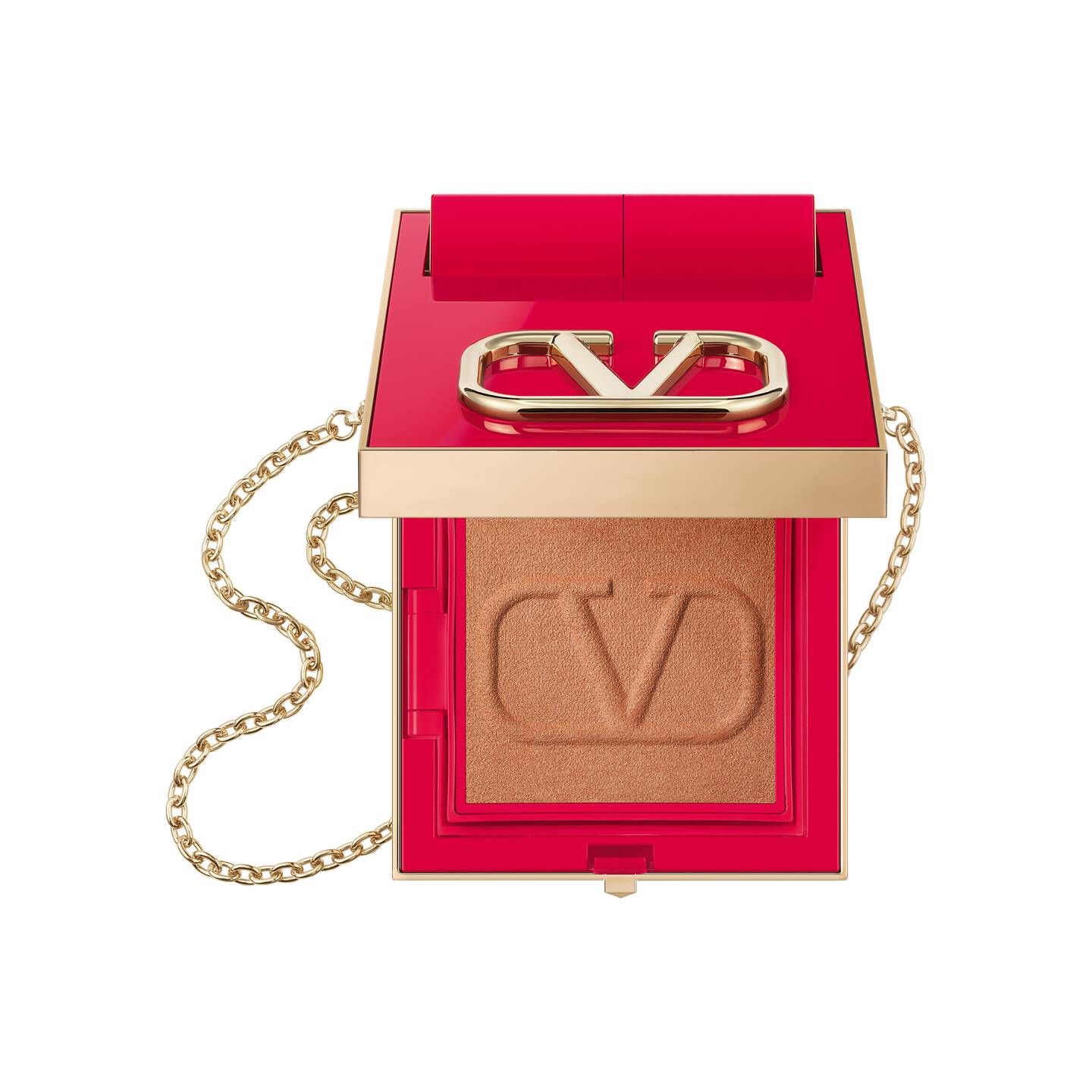 valentino-go-clutch-glow-compact-powder-00-bronze-4-2-g-1725373206 Valentino, Go-Clutch, Gloed, Compact poeder, 00, Brons, 4.2 g - Afbeelding 1