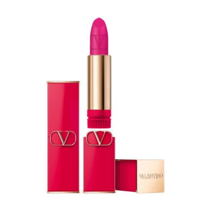 Valentino, Rosso, Mat, Crèmelippenstift, 302R, Navulbaar, 3.5 g