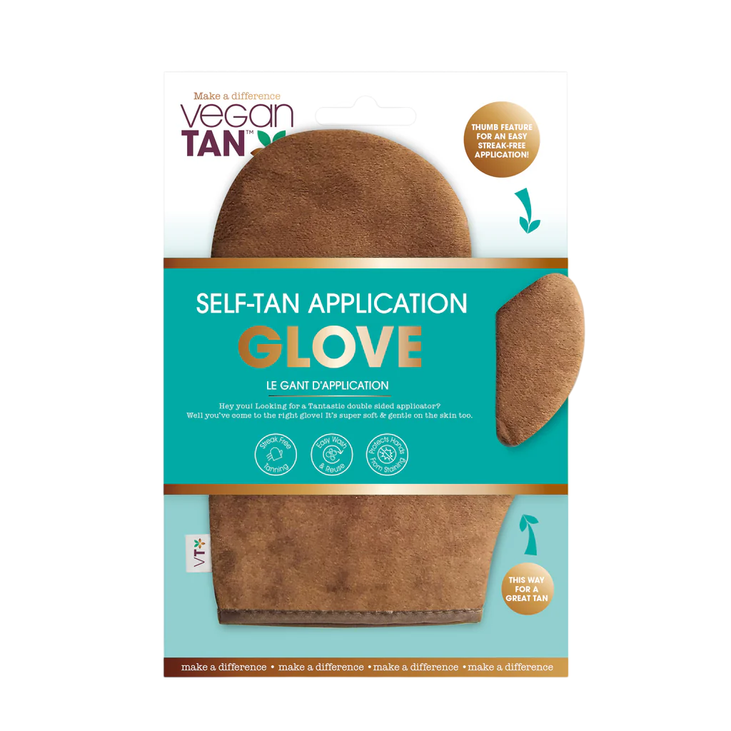 vegan-tan-luxury-tanning-mitts-brown-1771589005 Vegan Tan, Luxury, Zonnebrandhandschoenen, Bruin - Afbeelding 1