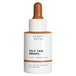 Vegan Tan, Dark Tan, Hydrateer, Zelfbruinende druppels, Voor gezicht, 30 ml