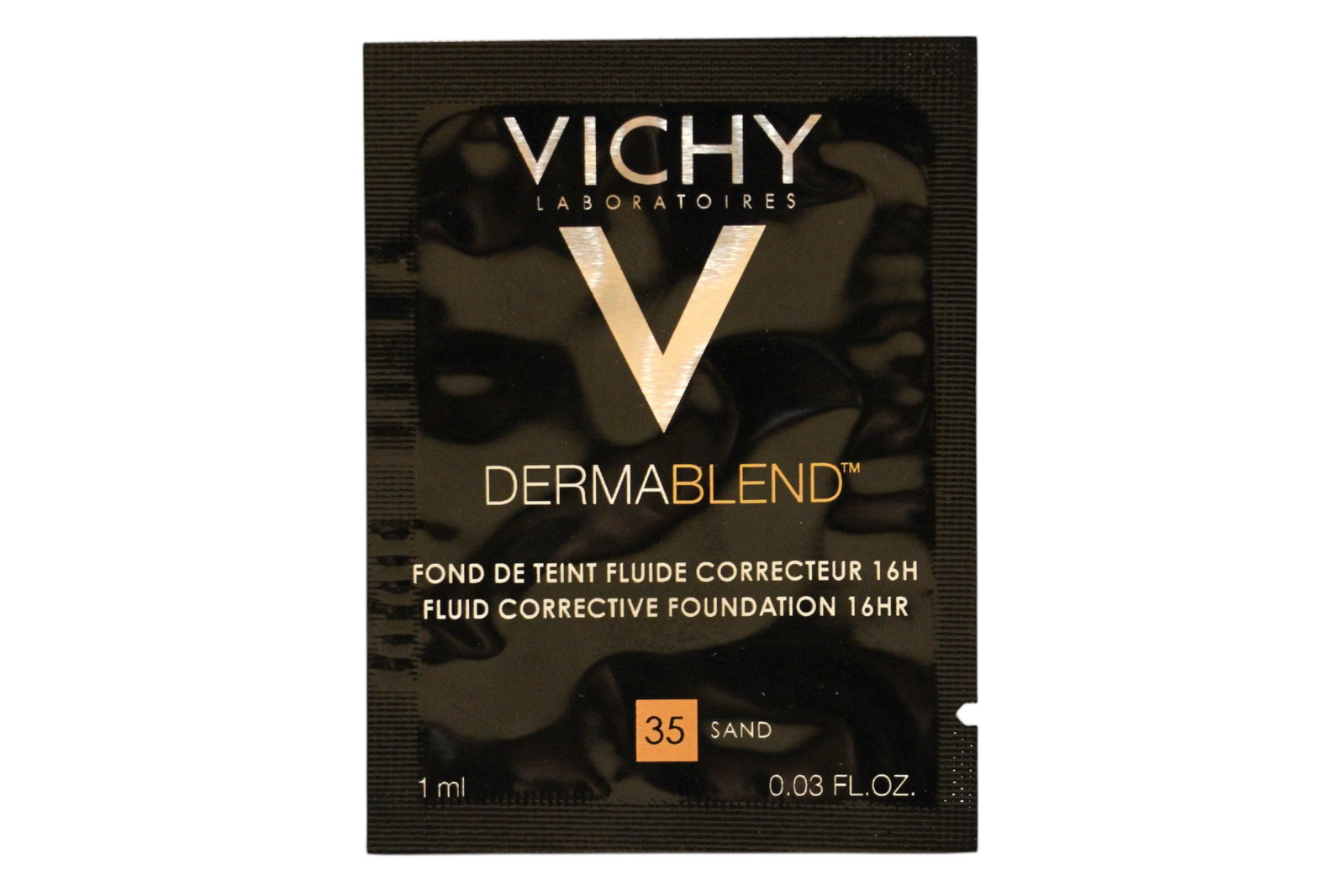 vichy-dermablend-hydrating-liquid-foundation-35-sand-1-ml-sample-1781599235 Vichy, DERMABLEND, Hydraterend, Vloeibare foundation, 35, Zand, 1 ml *Voorbeeld - Afbeelding 1