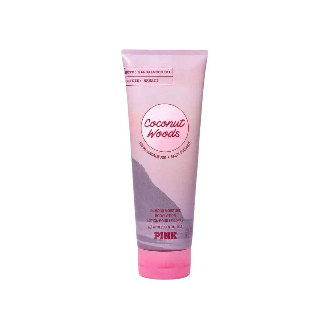 victoria-s-secret-pink-coconut-woods-moisturizing-body-lotion-236-ml-1778067142 Victoria's Secret, Pink Coconut Woods, Hydraterend, Bodylotion, 236 ml - Afbeelding 1