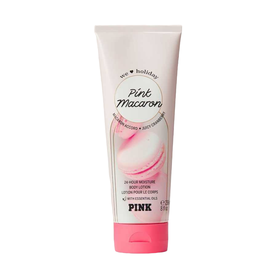 victoria-s-secret-pink-macaron-moisturizing-body-lotion-236-ml-1720347721 Victoria's Secret, Pink Macaron, Hydraterend, Bodylotion, 236 ml - Afbeelding 1