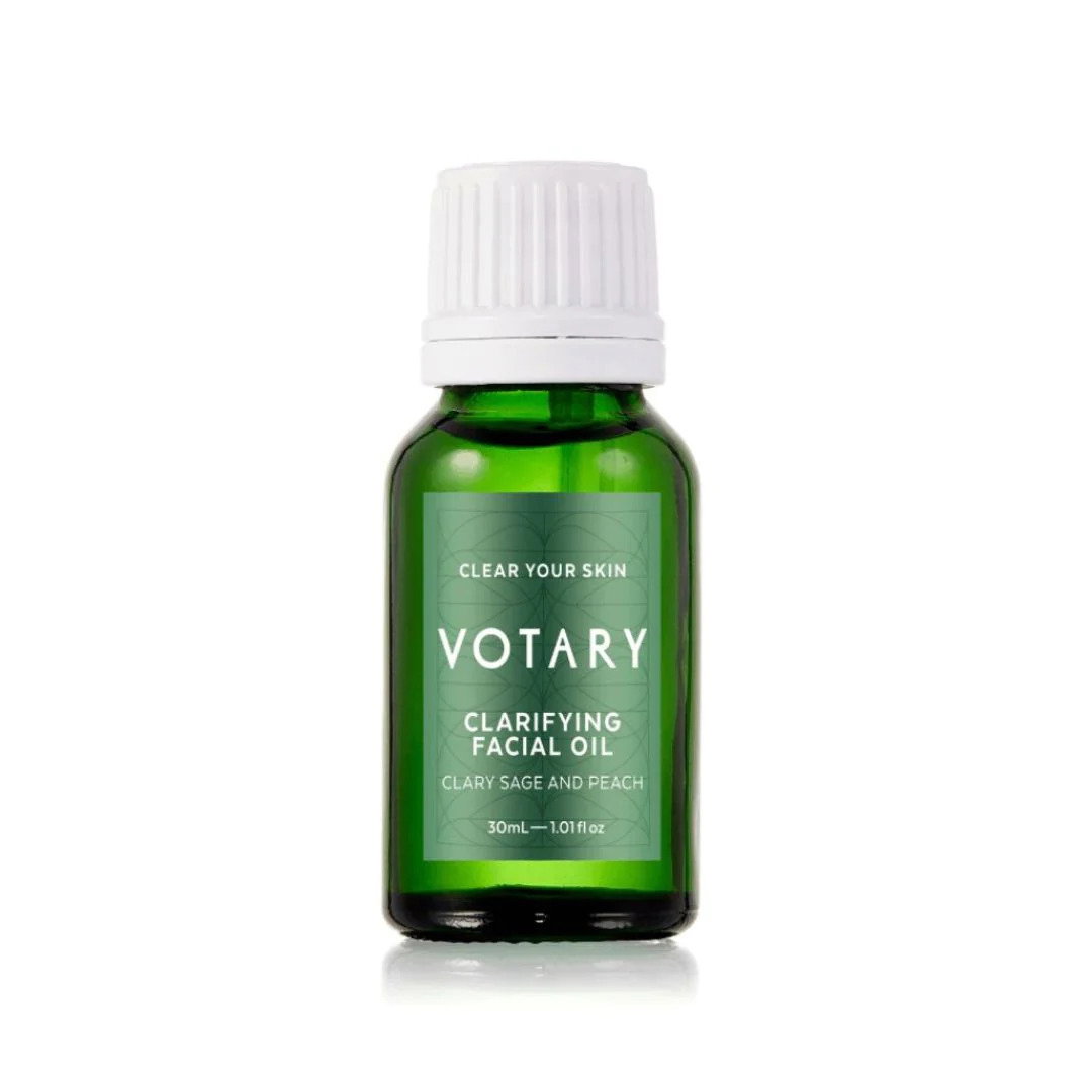 votary-votary-clary-sage-clarifying-oil-for-face-30-ml-1706863653 Votary, Votary, Scharlei, Verduidelijken, Olie, Voor gezicht, 30 ml - Afbeelding 1