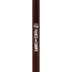 W7, Twist And Shape, Wenkbrauwcrèmepotlood, Donkerbruin, 0.25 g