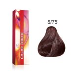 Wella Professionals, Color Touch, Zonder ammoniak, Semi-permanente haarkleuring, 5/75 Light Chestnut Brown Mahogany, 60 ml - Afbeelding 2