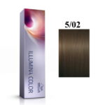 Wella Professionals, Illumina Color, Permanente haarkleuring, 5/02 Matte Natural Light Chestnut, 60 ml
