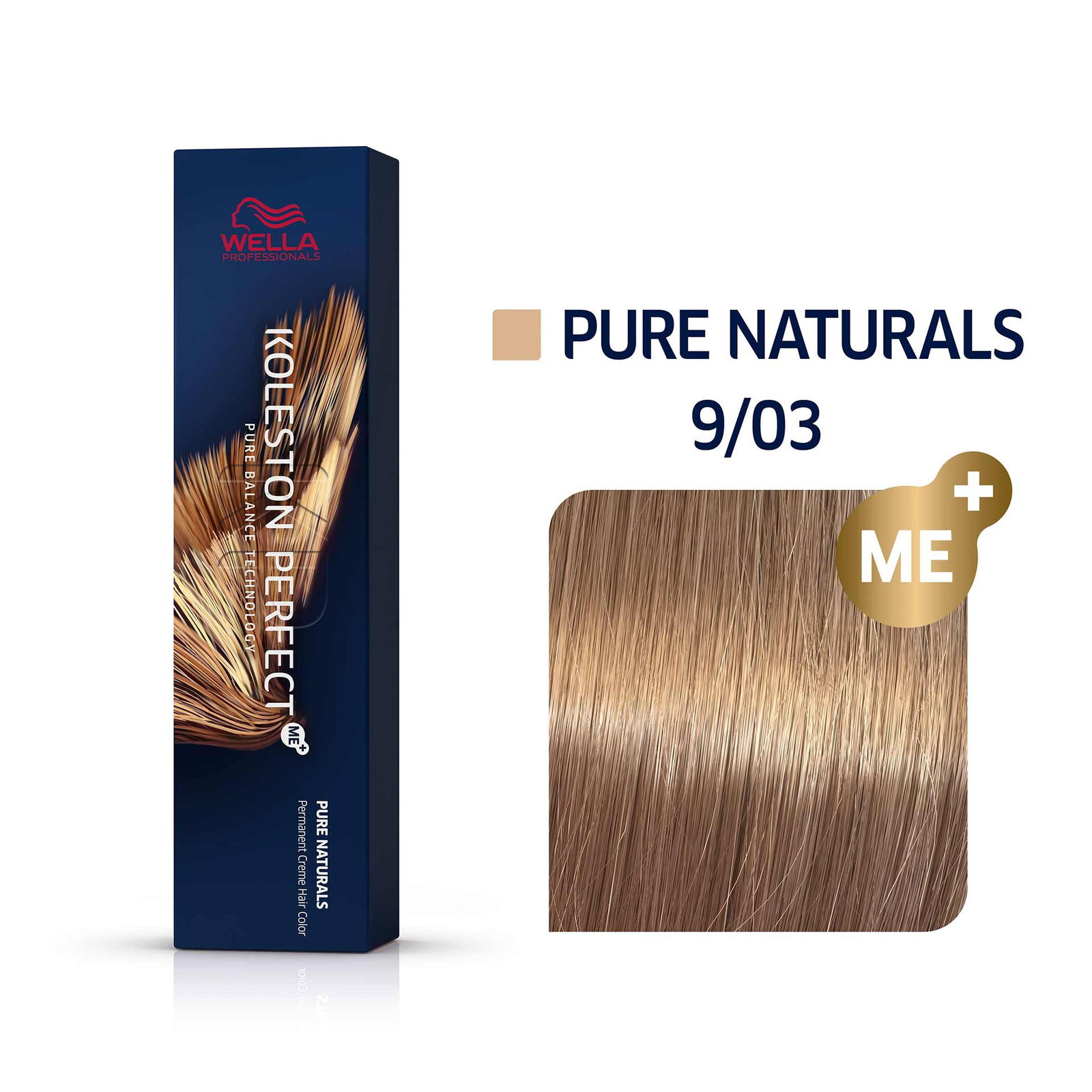 wella-professionals-koleston-perfect-me-permanent-hair-dye-9-03-very-light-blonde-natural-gold-60-ml-0-8005610650692-1675268276 Wella Professionals, Koleston Perfect Me+, Permanente haarkleuring, 9/03 Very Light Blonde Natural Gold, 60 ml - Afbeelding 1