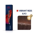Wella Professionals, Koleston Perfect Me+, Permanente haarkleuring, 6/43 Dark Blonde Golden Red, 60 ml - Afbeelding 3