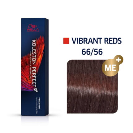 Wella Professionals, Koleston Perfect Me+, Permanente haarkleuring, 66/56 Dark Blonde Intense Violet Mahogany, 60 ml