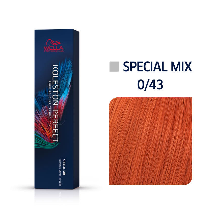 wella-professionals-koleston-perfect-special-mix-permanent-hair-dye-0-43-golden-red-60-ml-0-8005610711515-1672490643 Wella Professionals, Koleston Perfect Special Mix, Permanente haarkleuring, 0/43 Golden Red, 60 ml - Afbeelding 1