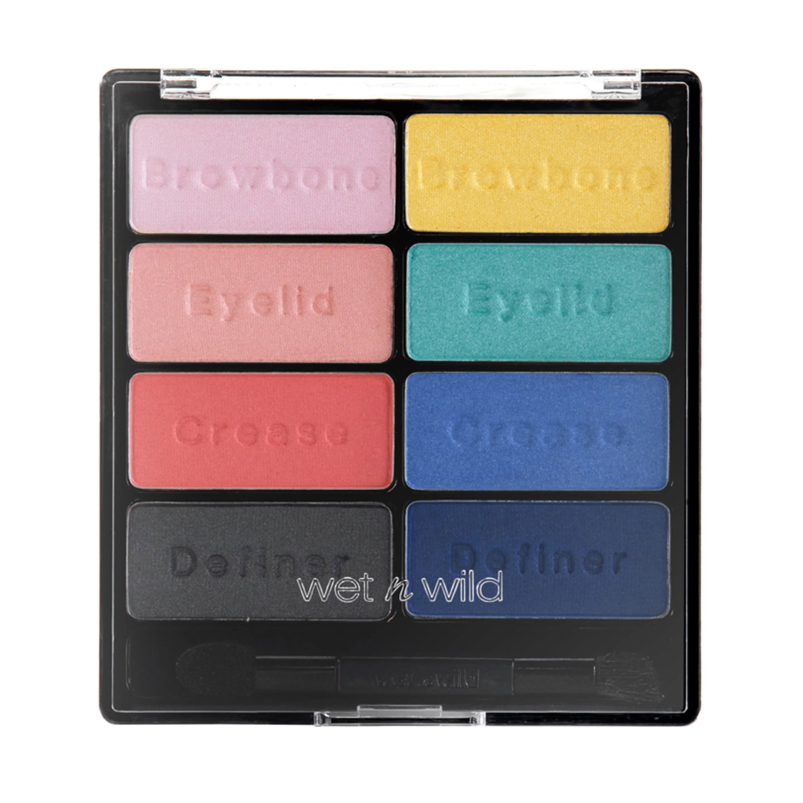 wet-n-wild-color-icon-eyeshadow-palette-e7371-5-shades-6-g-1699530522 Wet n Wild, Color Icon, Oogschaduwpalet, E7371, Boegbeeld, 8 tinten, 6 g - Afbeelding 1