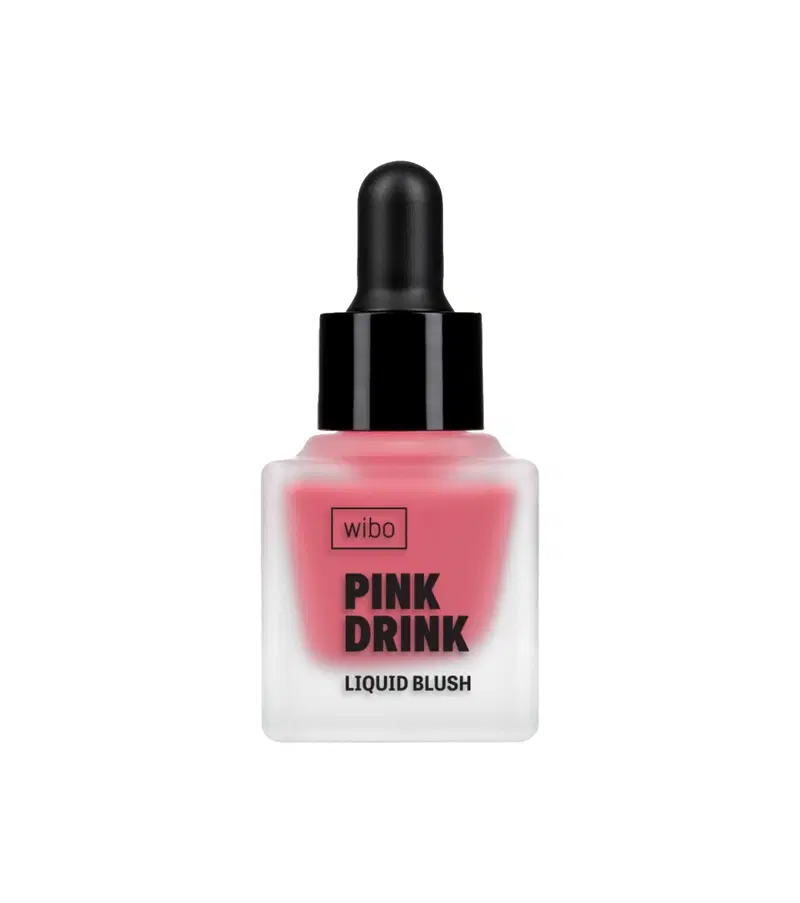 wibo-pink-drink-natural-liquid-blush-02-15-g-1773133221 Wibo, Pink Drink, Natuurlijk, Vloeibare blush, 02, 15 ml - Afbeelding 1