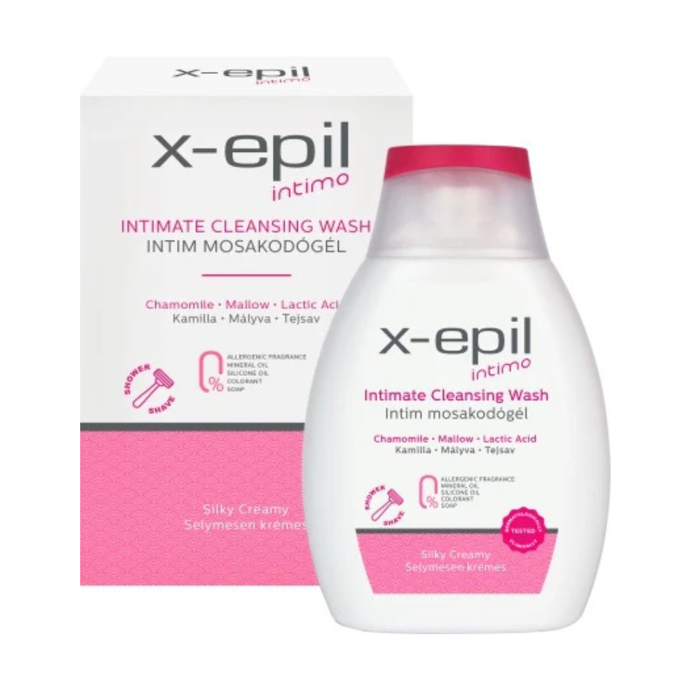 x-epil-intimate-cleansing-wash-intimate-wash-gel-250-ml-1785837763 X-Epil, Intimate Cleansing Wash, Intieme wasgel, 250 ml - Afbeelding 1