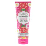Yardley, Flowerazzi Magnolia & Pink Orchid, Exfoliëren, Lichaamspeeling, 200 ml