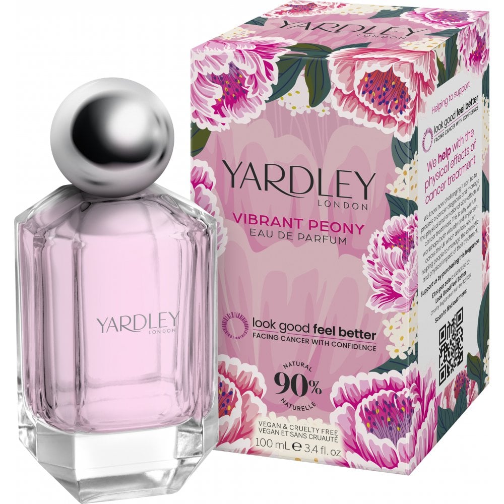 yardley-vibrant-peony-eau-de-parfum-for-women-100-ml-1776146450 Yardley, Vibrant Peony, Parfumwater, Voor vrouwen, 100 ml - Afbeelding 1
