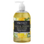 Yardley, Yuzu & Orange Blossom, Reiniging, Handgel, 500 ml